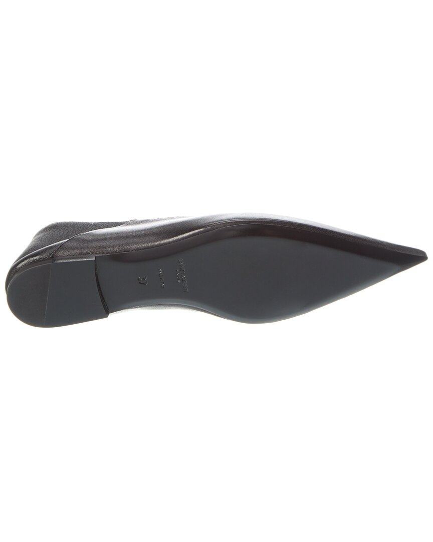 Saint Laurent Carolyn Leather Flat