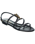 Saint Laurent Cassandra Leather Sandal