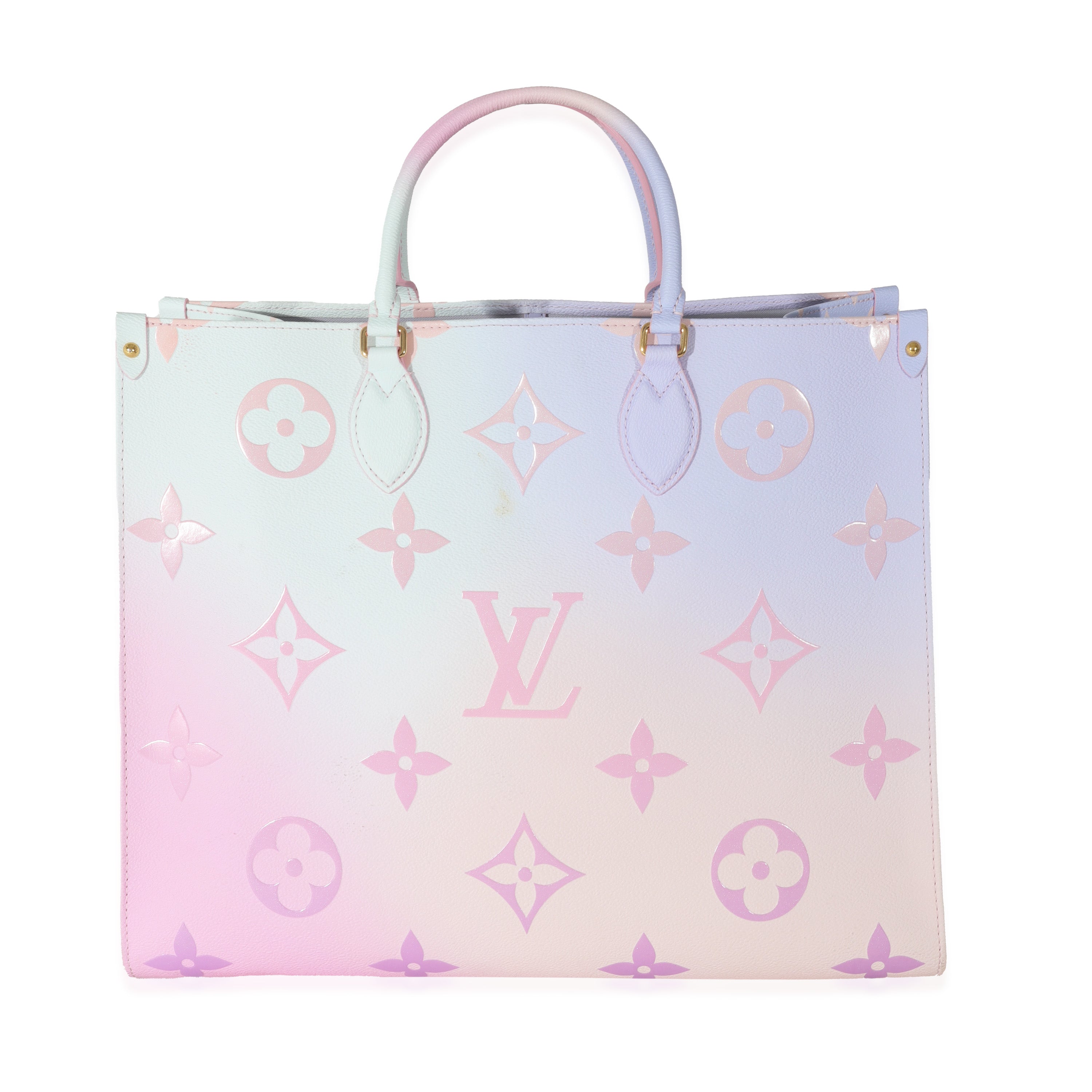 Louis Vuitton Louis Vuitton Sunrise Pastel Monogram Giant Canvas Spring in City OnTheGo GM