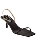 Saint Laurent Jaspe 55 Silk Slingback Sandal