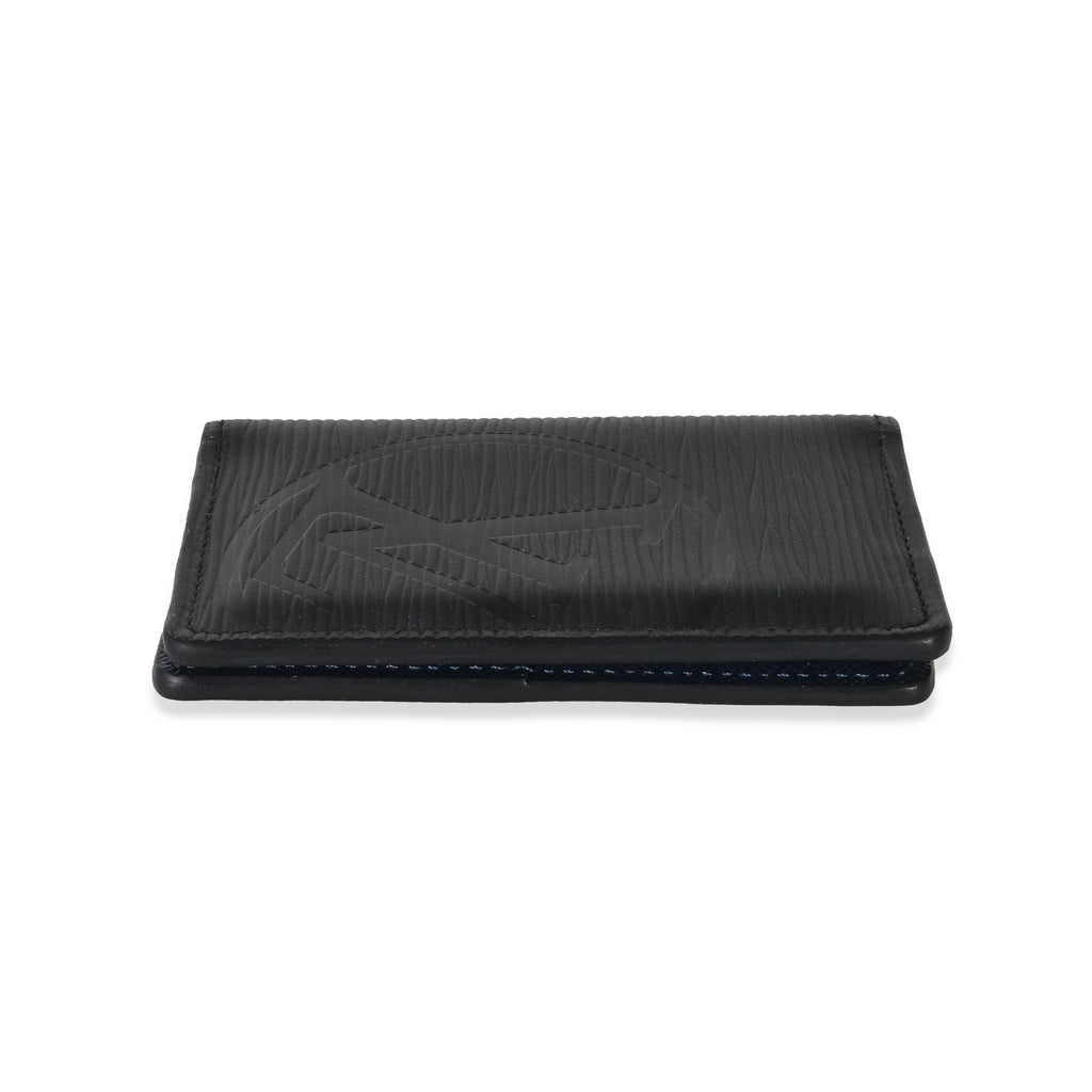 Louis Vuitton Louis Vuitton Black Epi Initials Pocket Organizer