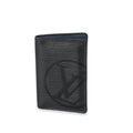 Louis Vuitton Louis Vuitton Black Epi Initials Pocket Organizer