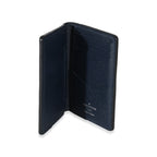 Louis Vuitton Louis Vuitton Black Epi Initials Pocket Organizer