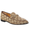 Gucci Jordaan Gg Canvas Loafer