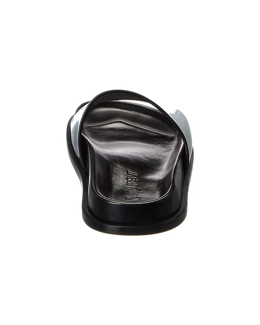 Saint Laurent Nichols Leather Slide