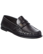 Saint Laurent Cassandre Leather Loafer