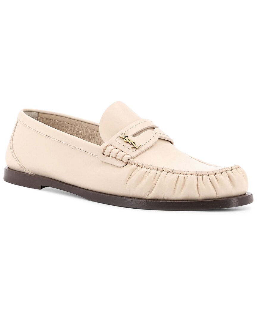 Saint Laurent Leather Loafer