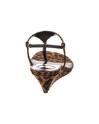 Saint Laurent Cassandra Grosgrain Wedge Sandal