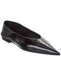Saint Laurent Carolyn Leather Flat
