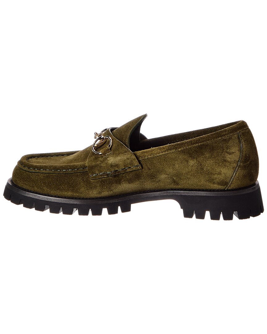 Gucci Horsebit Suede Loafer