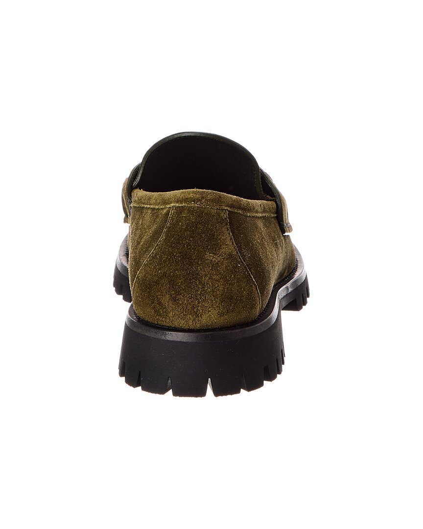 Gucci Horsebit Suede Loafer
