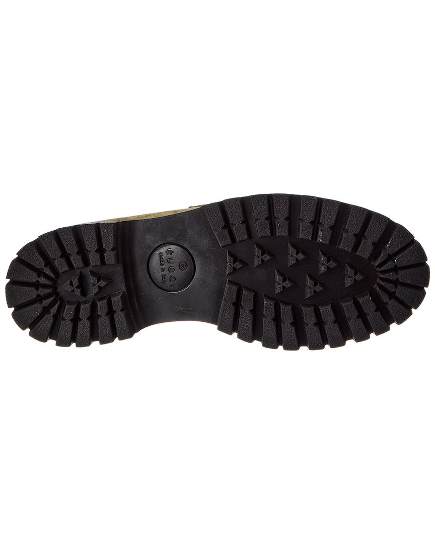 Gucci Horsebit Suede Loafer
