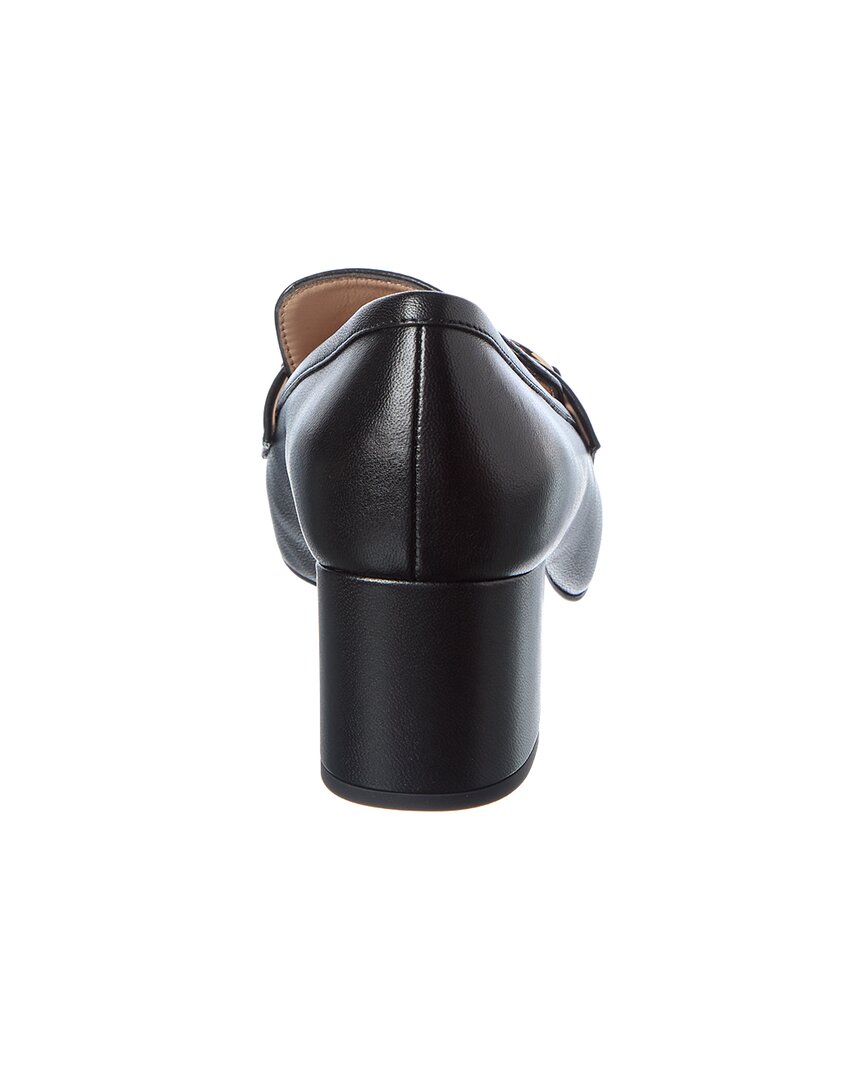 Gucci Horsebit Leather Loafer Pump