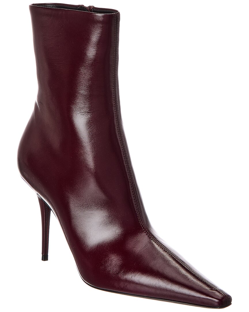 Saint Laurent Ashley 90 Leather Boot