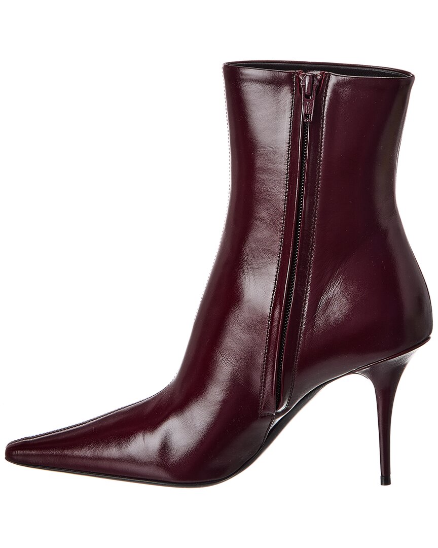 Saint Laurent Ashley 90 Leather Boot
