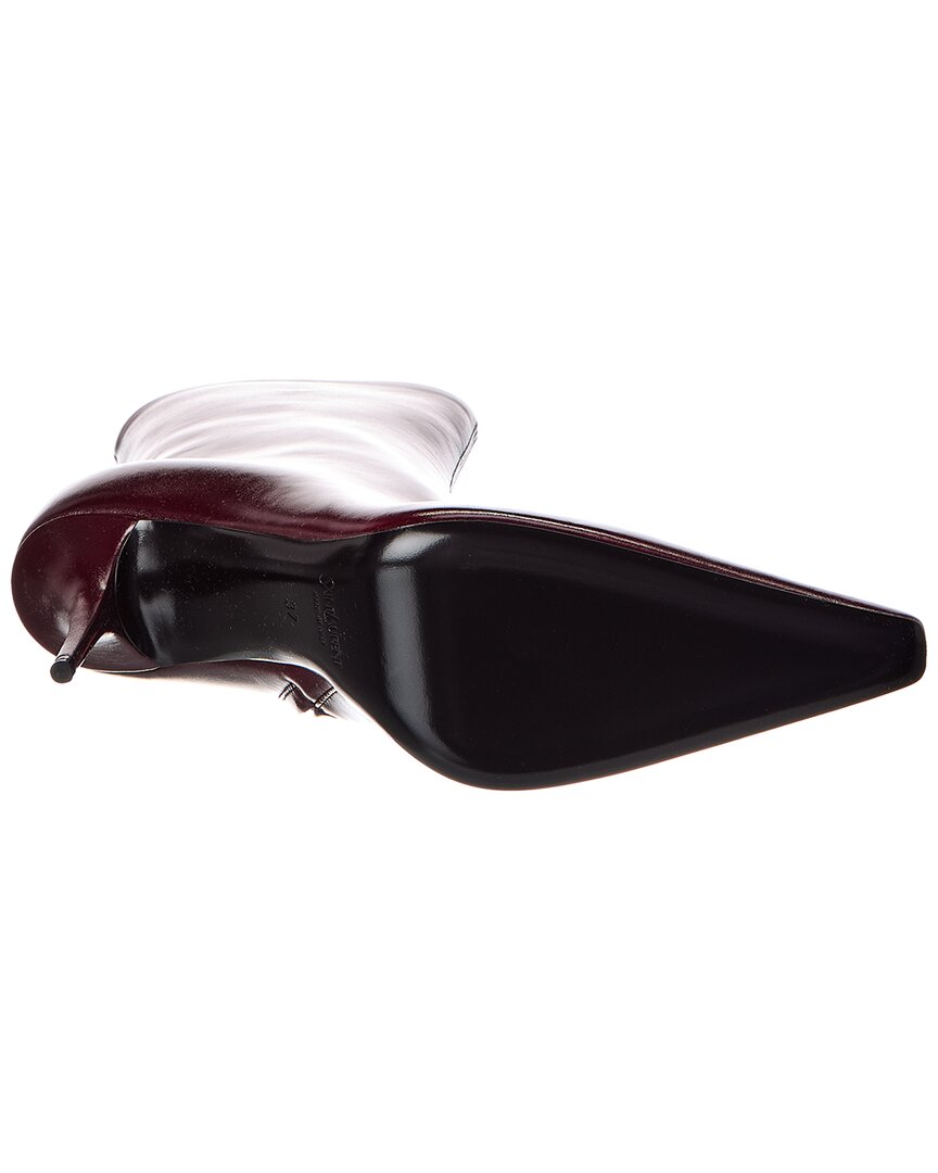 Saint Laurent Ashley 90 Leather Boot