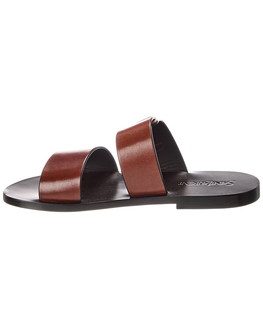 Saint Laurent Ios Leather Sandal
