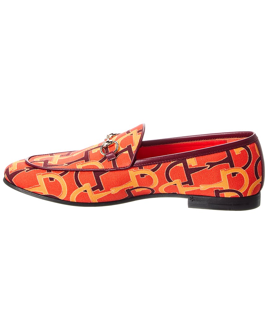 Gucci Jordaan Canvas Loafer