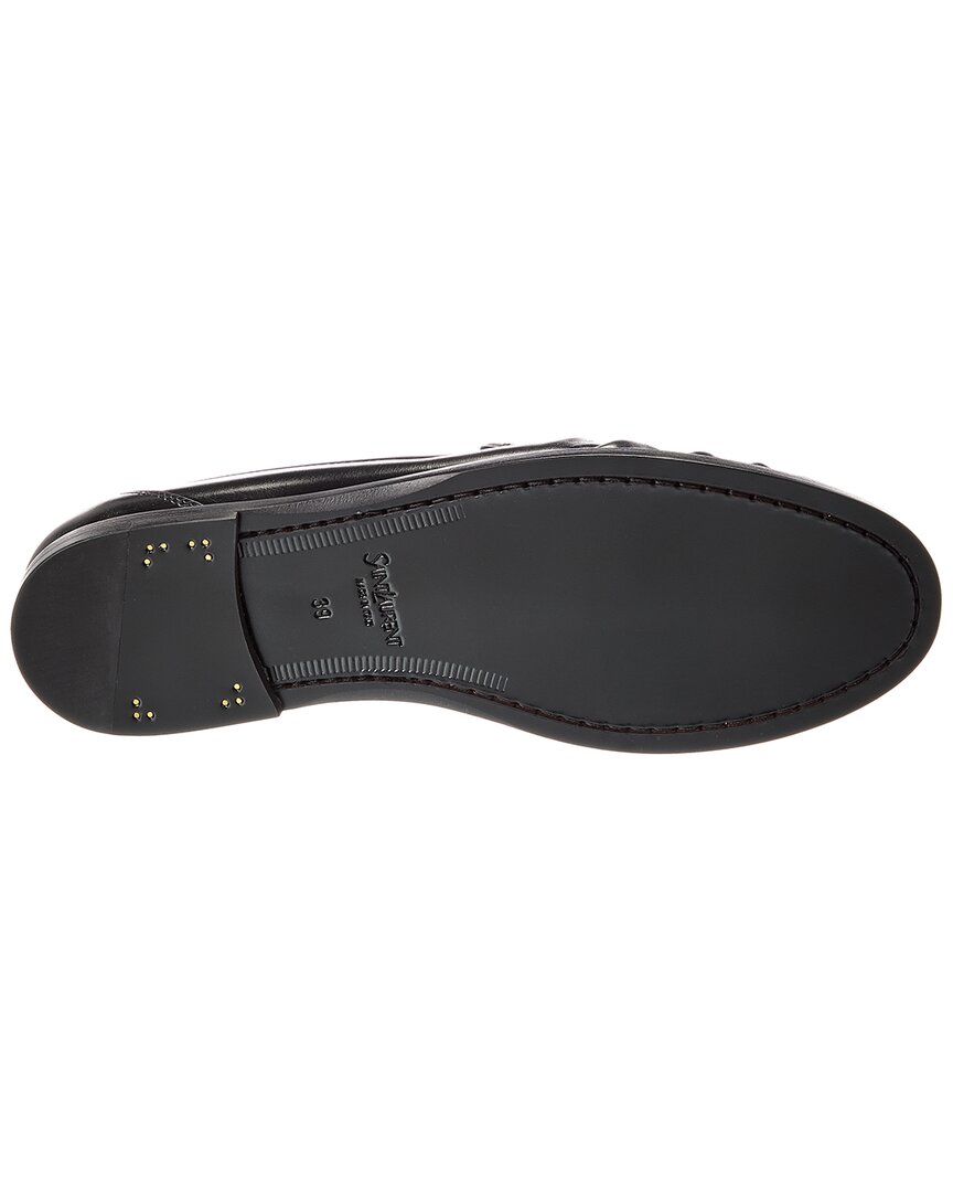 Saint Laurent Leather Loafer