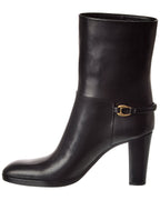 Saint Laurent Sulpice 80 Leather Bootie