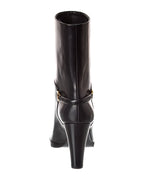 Saint Laurent Sulpice 80 Leather Bootie