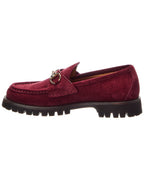 Gucci Horsebit Suede Loafer