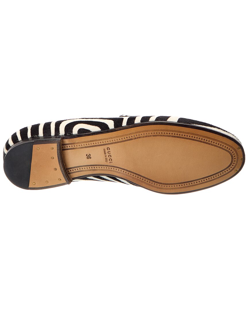 Gucci Jordaan Haircalf Loafer