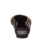 Saint Laurent Kamari Haircalf & Leather Flat