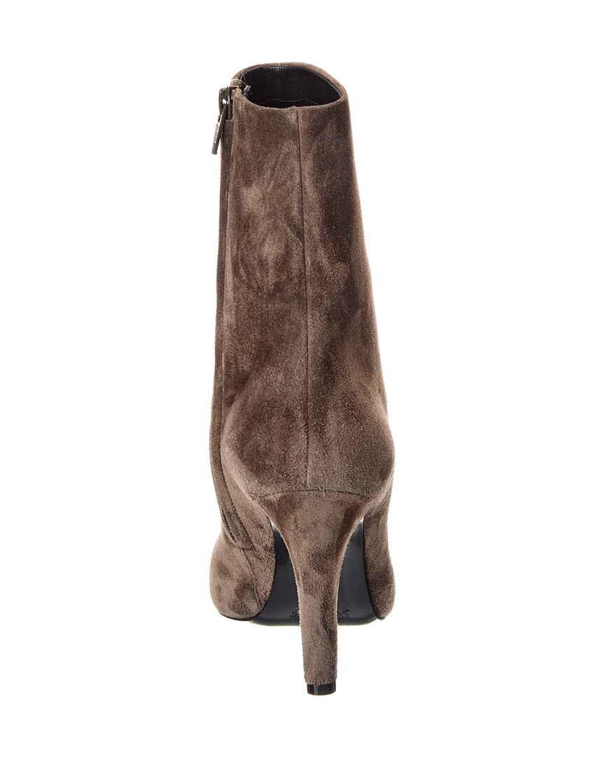 Saint Laurent Jill 95 Suede Bootie