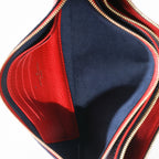 Louis Vuitton Louis Vuitton Marine Rouge Empreinte Double Zip Pochette