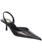 Saint Laurent Misty Leather Slingback Pump