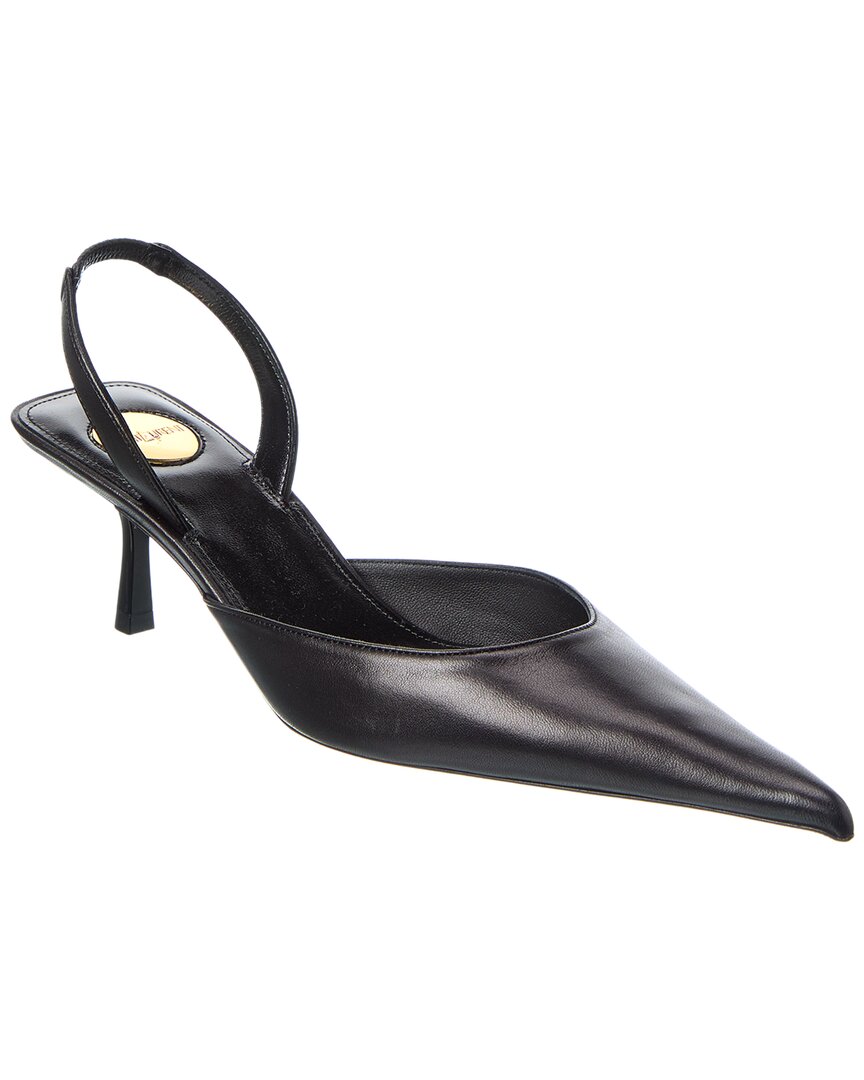 Saint Laurent Misty Leather Slingback Pump