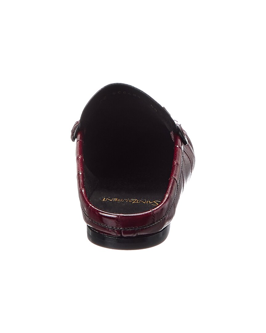 Saint Laurent Le Leather Mule Loafer