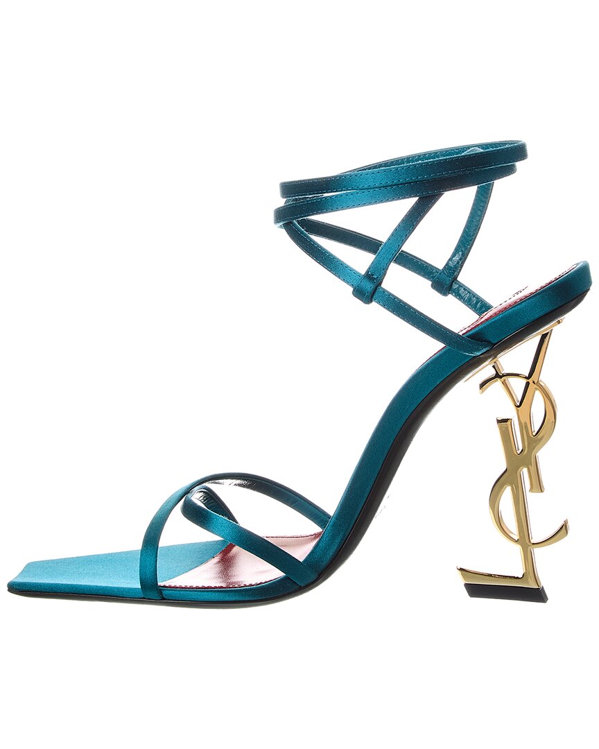 Saint Laurent Opyum 110 Satin Sandal