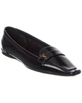 Saint Laurent Poppy Leather Flat