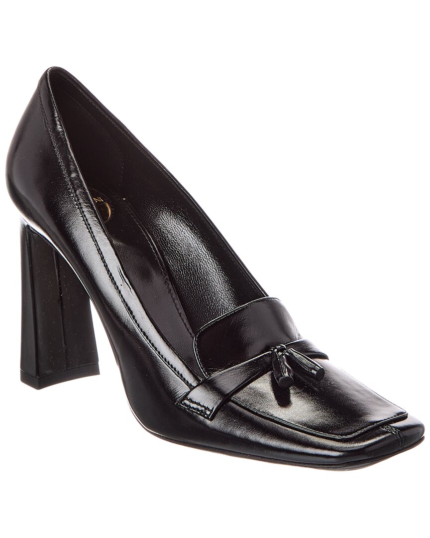 Saint Laurent Chloe 90 Leather Pump