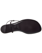 Saint Laurent Cassandre Leather Sandal