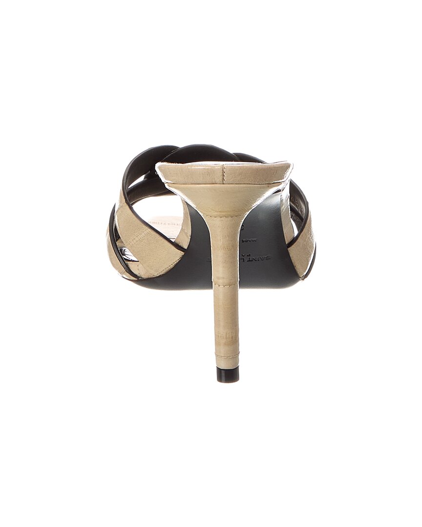 Saint Laurent Tribute 85 Leather Sandal