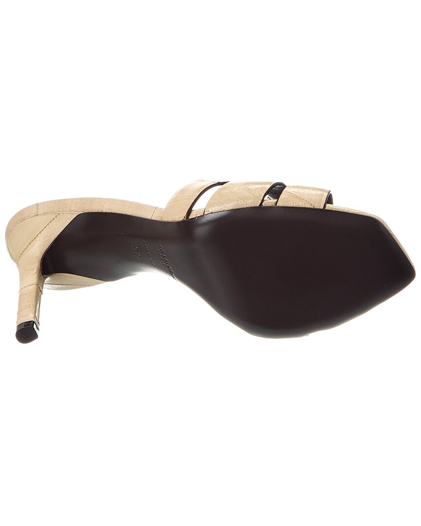 Saint Laurent Tribute 85 Leather Sandal