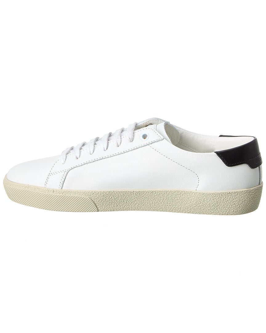 Saint Laurent Court Classic Sl/06 Leather Sneaker