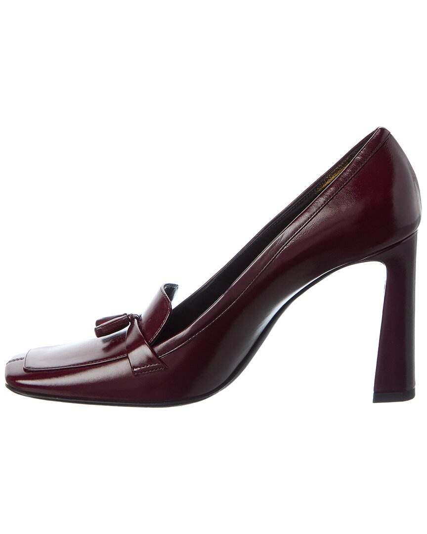 Saint Laurent Chloe 90 Leather Pump