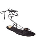 Saint Laurent Babylone Leather Sandal