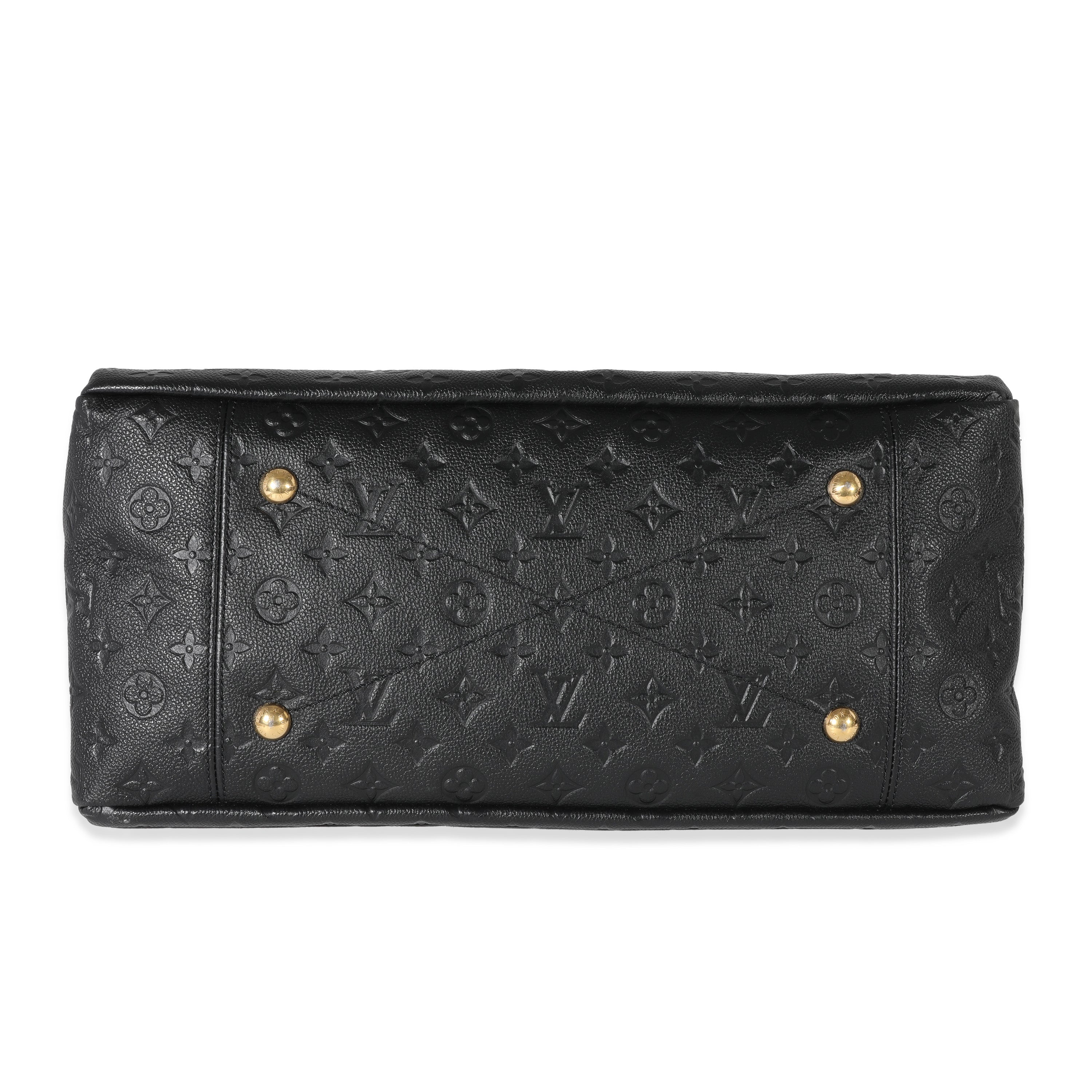 Louis Vuitton Louis Vuitton Black Monogram Empreinte Artsy MM