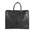 Louis Vuitton Louis Vuitton Black Empreinte Monogram Giant OnTheGo GM