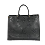 Louis Vuitton Louis Vuitton Black Empreinte Monogram Giant OnTheGo GM