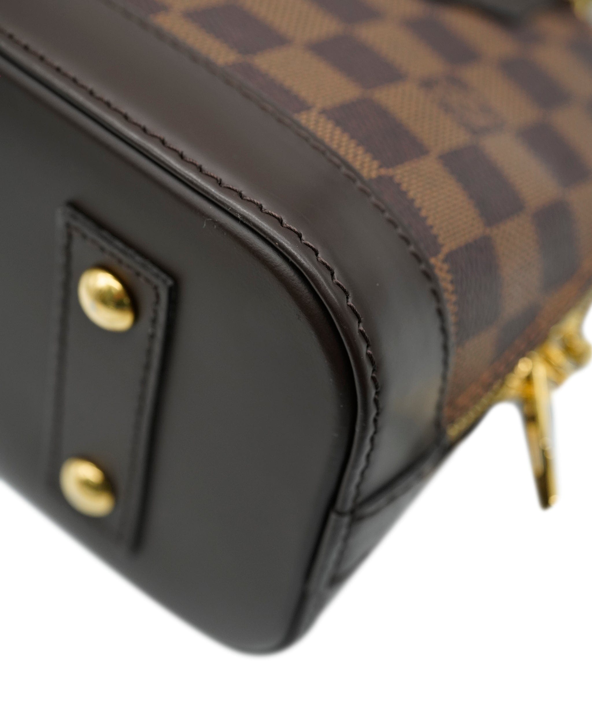 Louis Vuitton Louis Vuitton Damier Ebene Canvas Alma BB