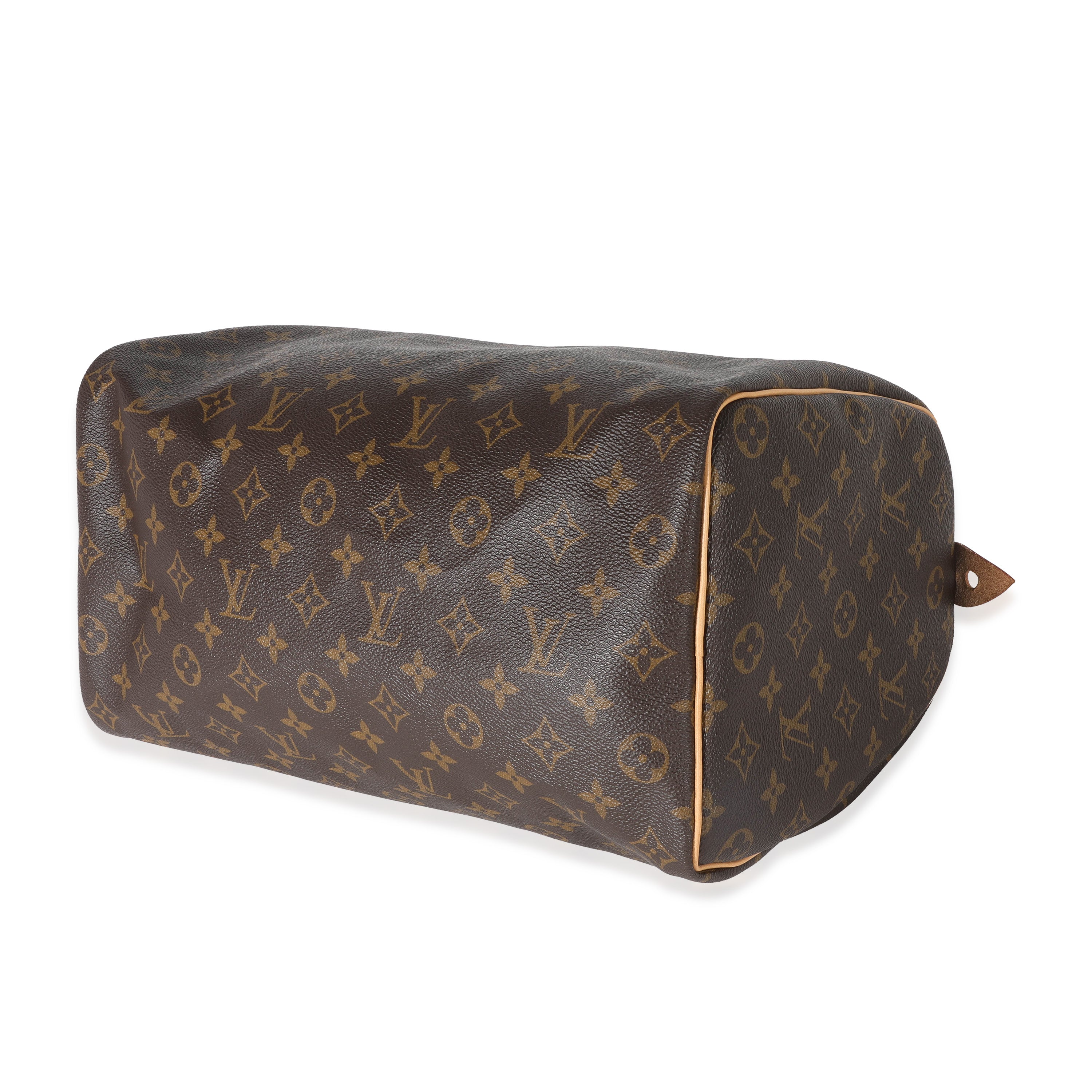 Louis Vuitton Louis Vuitton Monogram Canvas Speedy 35