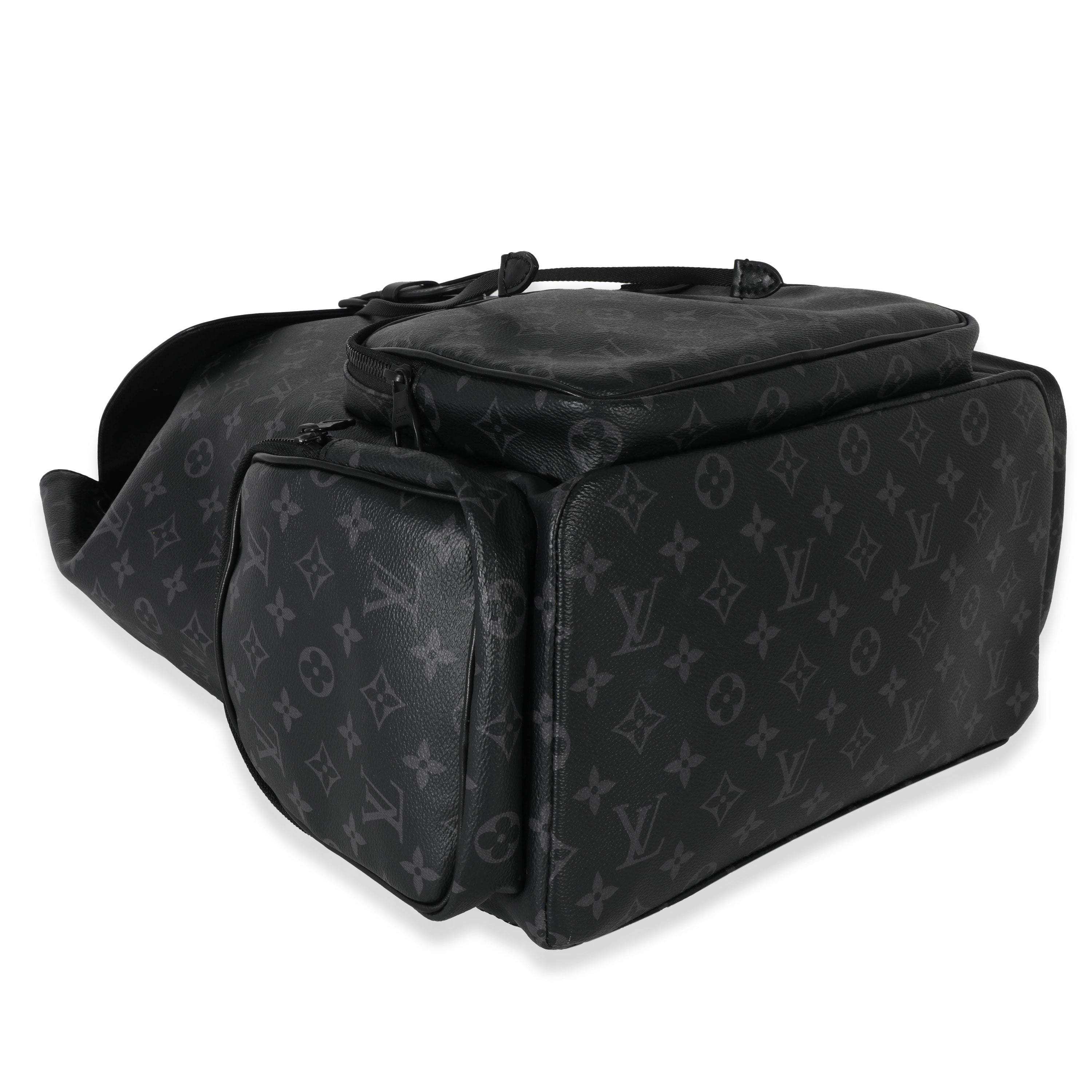 Louis Vuitton Monogram Eclipse Canvas Trio Backpack