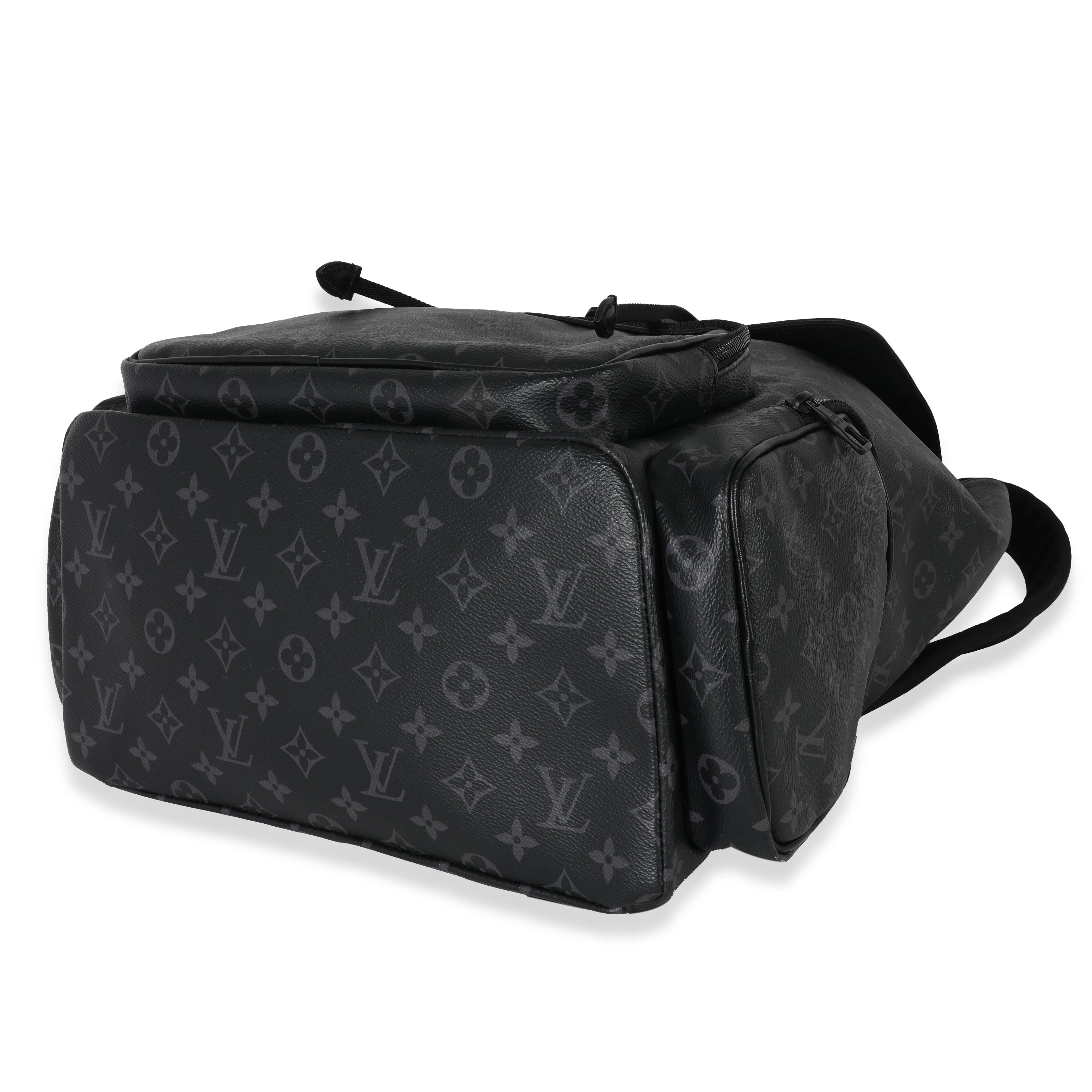 Louis Vuitton Monogram Eclipse Canvas Trio Backpack