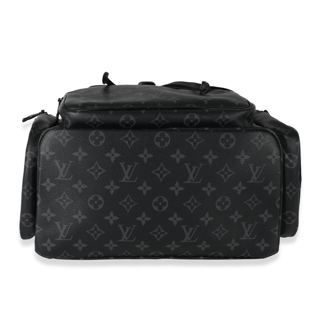 Louis Vuitton Monogram Eclipse Canvas Trio Backpack